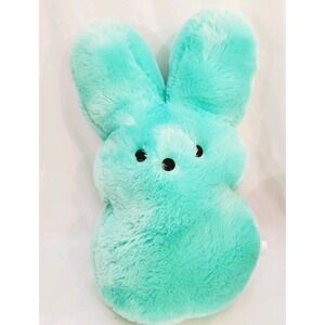 Peeps 16" Green Bunny Plush Just Born Rabbit Stuffed Animal Toy
